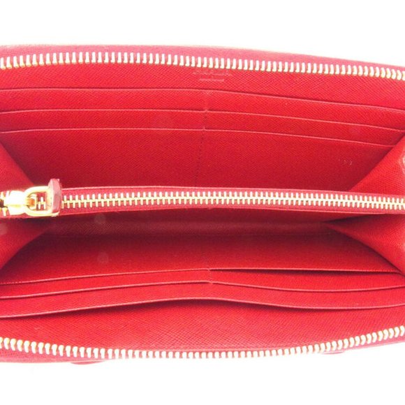 Authentic PRADA Purse ribbon Safi Arno leather Auth used - Picture 5 of 8